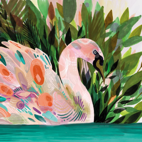 Swan Song Lunch-Servietten 33x33 cm