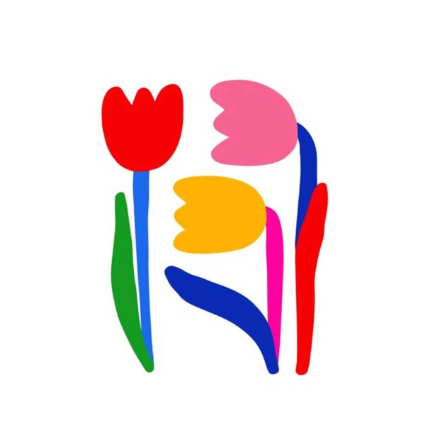 Tulipes Lunch-Servietten 33x33