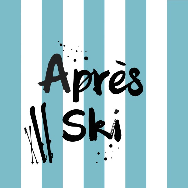 Apres Ski Lunch-Servietten 33x33 cm