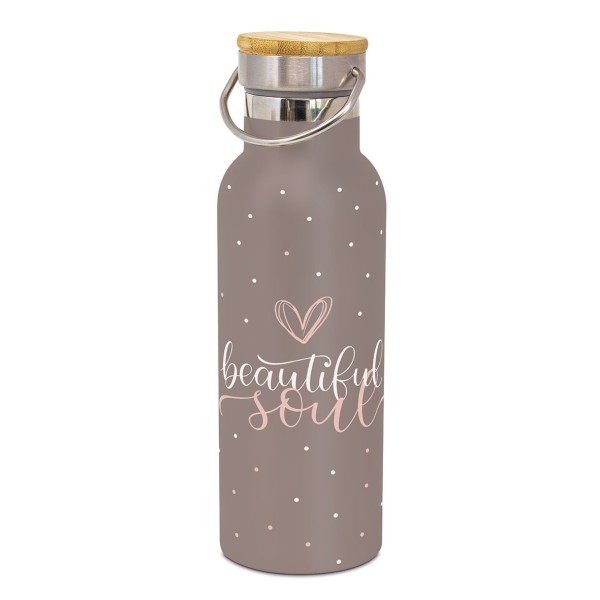 Beautiful Soul Thermo Edelstahl-Trinkflasche 500ml
