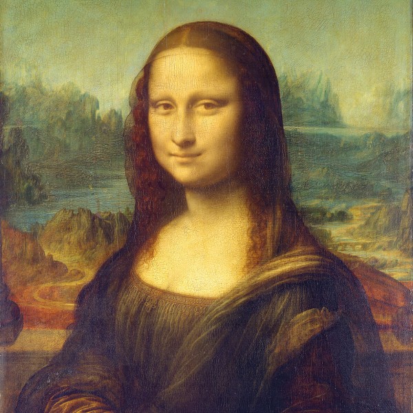 Mona Lisa (La Gioconda) Lunch-Servietten 33x33 cm