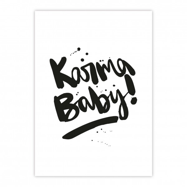 Karma Baby Postkarte