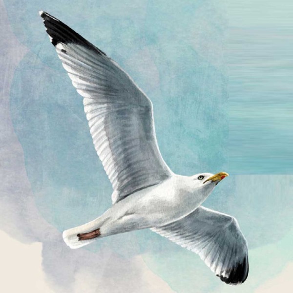 Seagull Lunch-Servietten 33x33
