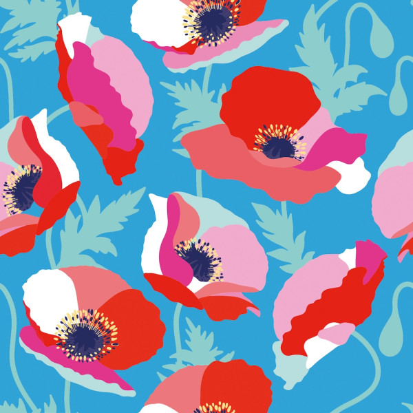 Toshiba blue Lunch-Servietten 33x33 cm