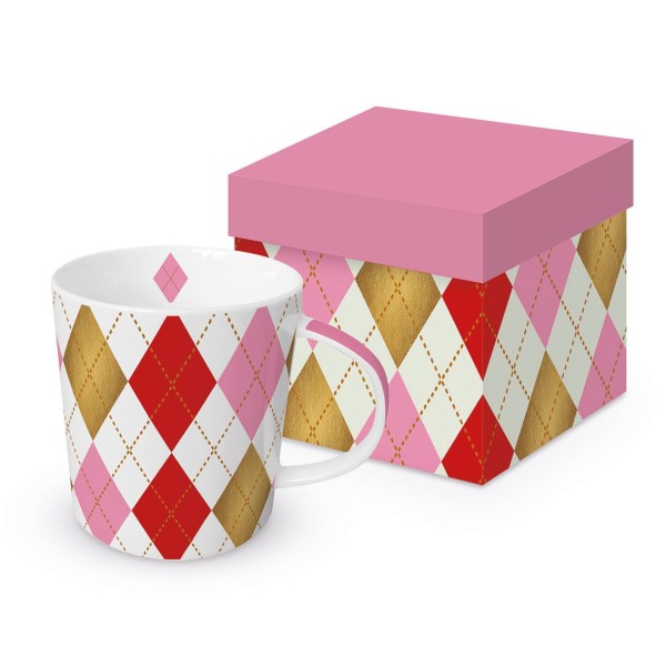 Mulberry red Tasse New Bone China 400ml