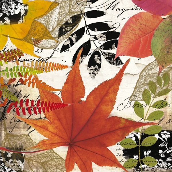 Autumn Collage Lunch-Servietten 33x33 cm