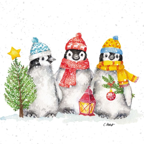 Sacred Penguins Lunch-Servietten 33x33 cm