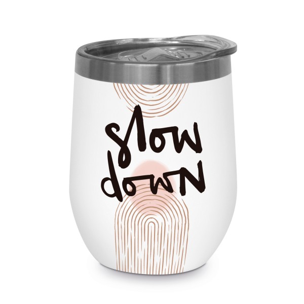 Slow down Edelstahl-Thermo Becher