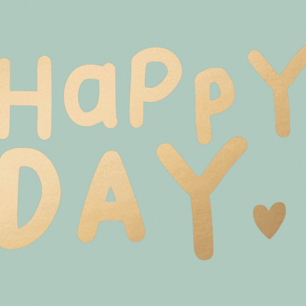 Happy Heart eucalyptus Lunch-Servietten 33x33 cm