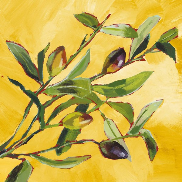 Olive Musee Cocktail-Servietten 25x25 cm