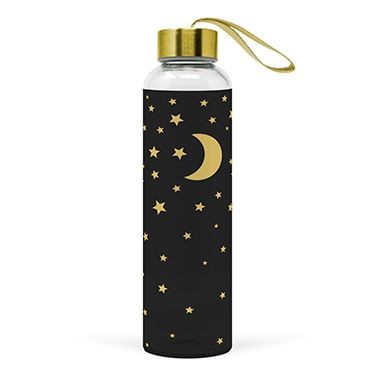 Moonlight real gold Glasflasche 550ml