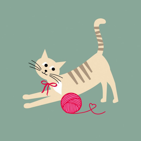 Miss Sophie sage Lunch-Servietten 33x33 cm