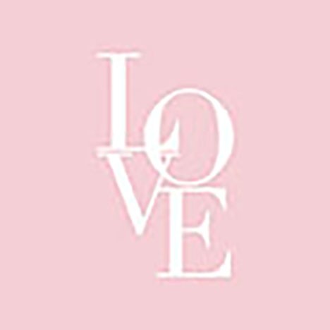 Love Lunch-Servietten 33x33 cm