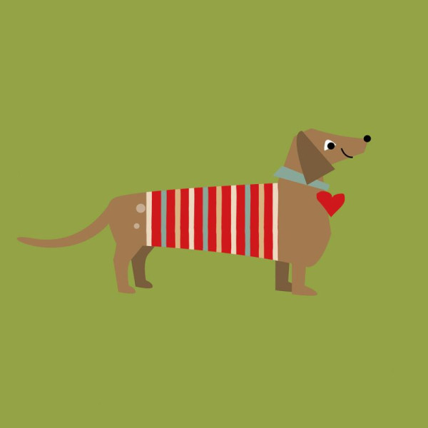 Sir Toby green Lunch-Servietten 33x33 cm