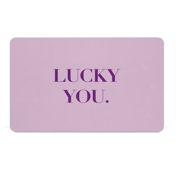 Lucky You. Brettchen / Frühstücksbrettchen