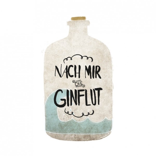 Ginflut Cocktail-Servietten 25x25 cm