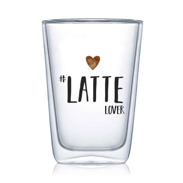 Coffee Lover Doppelwandig Cappuccino Glas, 400ml