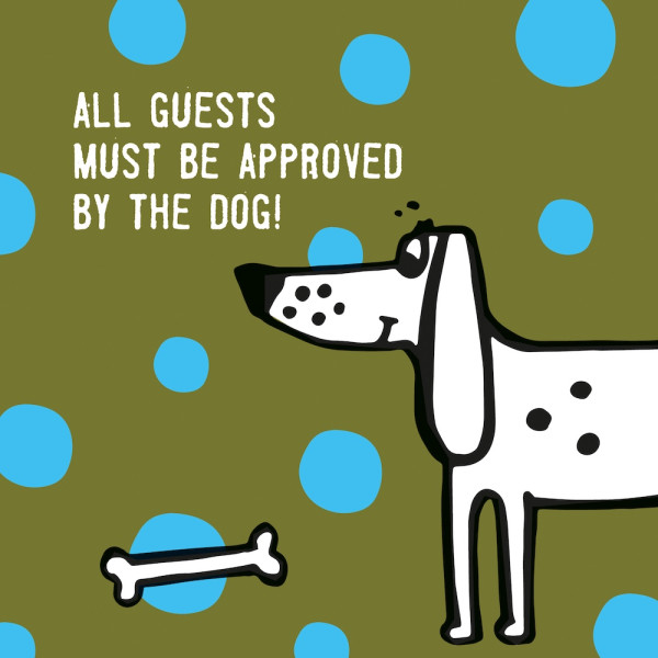 Dog Approved Lunch-Servietten 33x33 cm