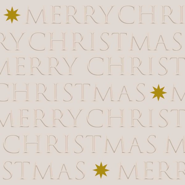 Christmas Letters taupe Lunch-Servietten 33x33