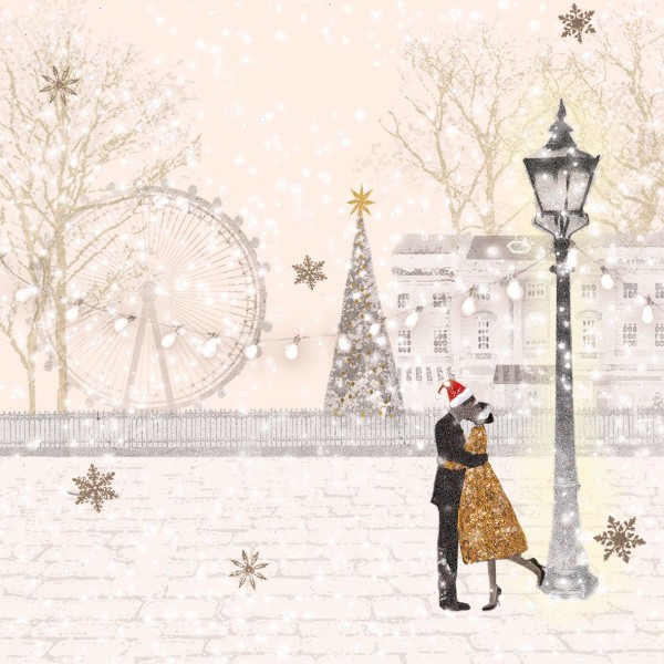 Christmas Love Lunch-Servietten 33x33 cm