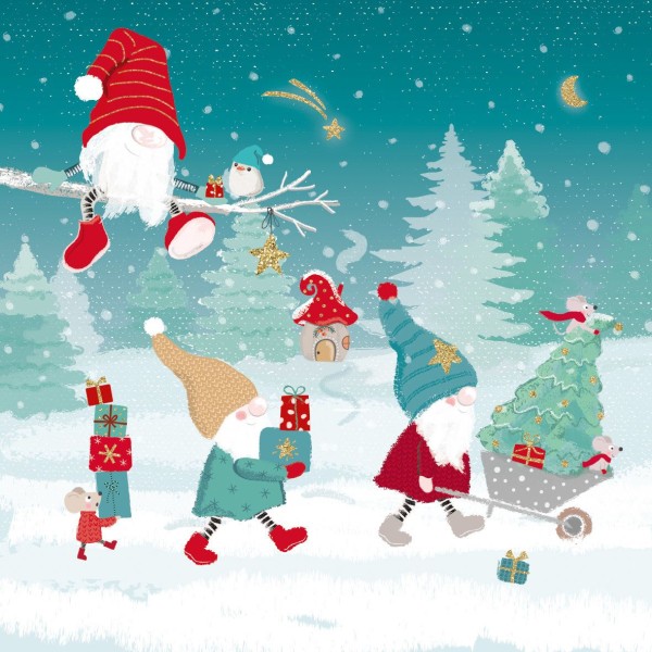 In the House Lunch-Servietten 33x33 cm