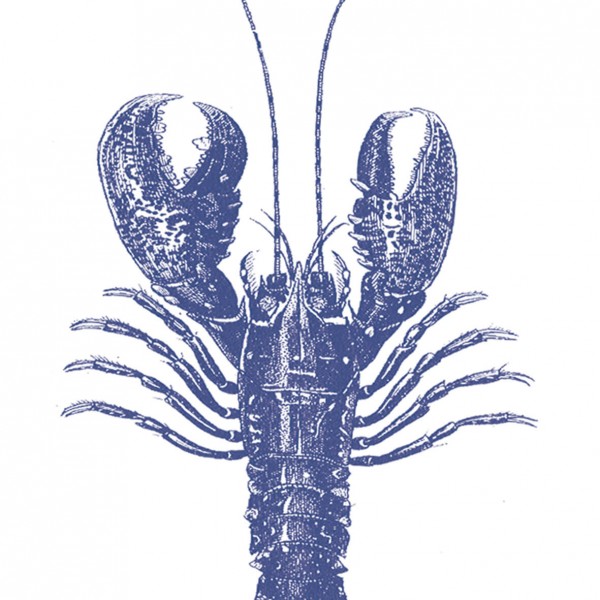 Lobster marine Lunch-Servietten 33x33 cm