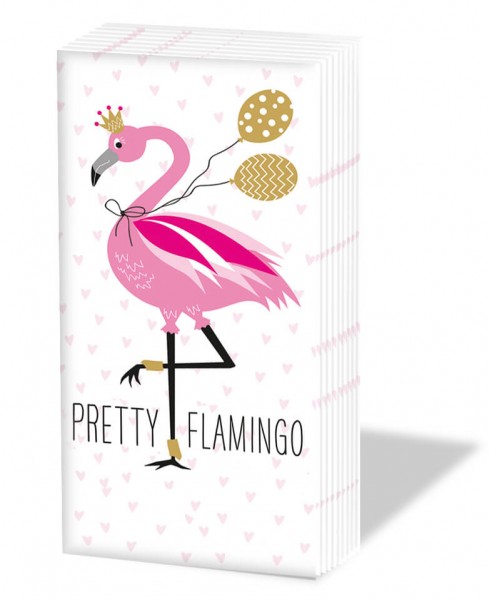 Pretty Flamingo Sniff Taschentücher