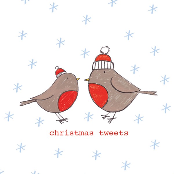 Christmas Tweets Lunch-Servietten 33x33 cm