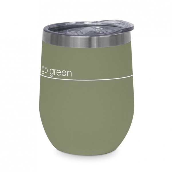 Pure Go Green Edelstahl-Thermo Becher