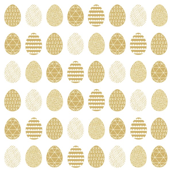 Pure Easter Eggs Lunch-Servietten 33x33 cm