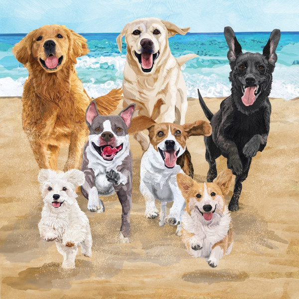 Release the Hounds Lunch-Servietten 33x33 cm