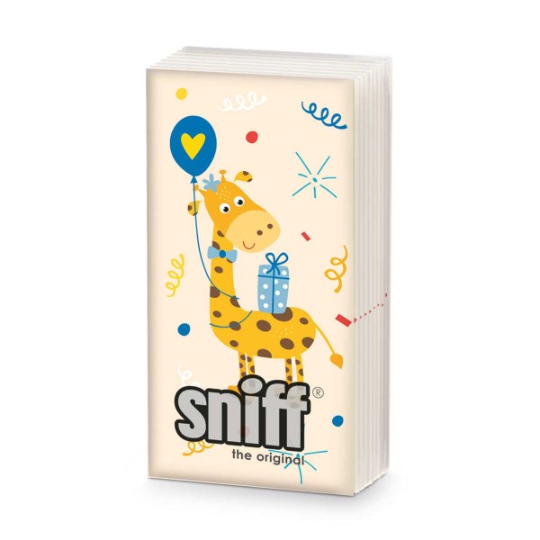 Giraffe Birthday Sniff Taschentücher