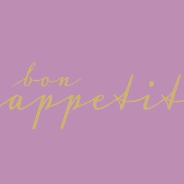 Bon Appétit framboise Lunch-Servietten 33x33 cm