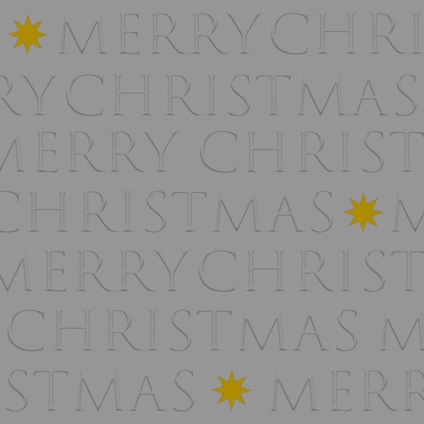 Christmas Letters anthracite Lunch-Servietten 33x33