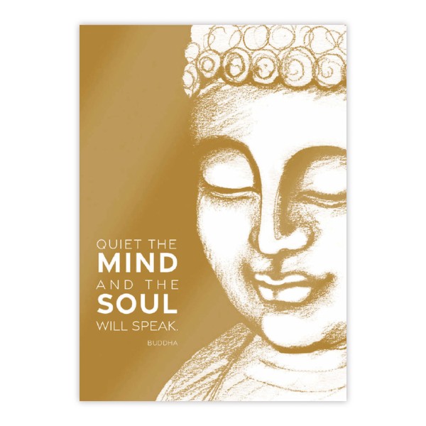 Buddha Postkarte